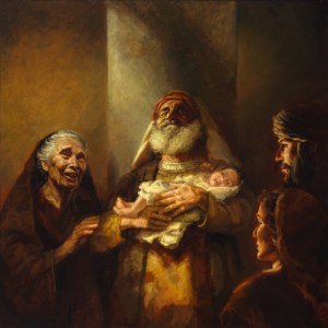 Simeon, Anna and Jesus