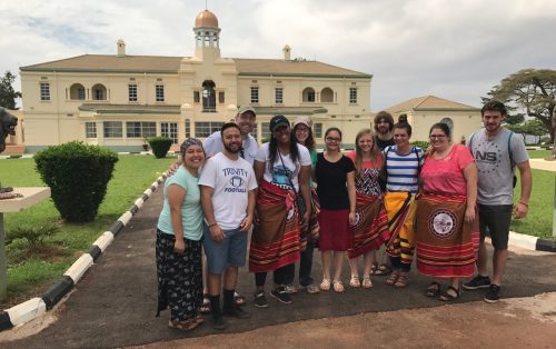 Uganda Team at Mengo Palace