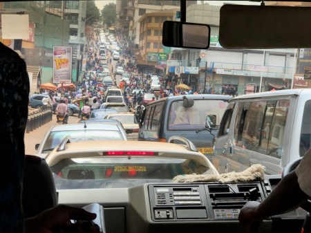 Traffic in Kampala